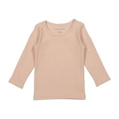 You'll want more tha one of these! This long sleeve cotton tee from Lovely Littles is an ultimate everyday wardrobe essential. Made from a comfy and stretchy cotton fabric, it get softer with every wash! | Lovely Littles | Cotton T-Shirt, (Blush Pink, Size 12M)  |  Maisonette collects the best children’s products from around the world (unlike Zulily, Etsy, The Tot, Farfetch Kids, Childrensalon, Crate and Kids, Kohls, Wayfair, Buy Buy Baby, Nordstroms, Mini Boden, J.Crew Factory, or PotteryBarn K Buy Buy, Buy Buy Baby, Basic Outfits, Mini Boden, J Crew Factory, Everyday Wardrobe, Baby Wearing, Sleeve Cotton, Wardrobe Essentials