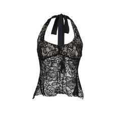 Please refer to our sizing chart for a guideline when choosing a size. 5 business days order processing time. 90% polyester 10% spandex Elegant Black Lace Top With Built-in Bra, Elegant Evening Halter Top With Built-in Bra, Fitted T-back Tops For Spring, Chic Black Tops With Delicate Lace, Chic Summer Lace Top With Built-in Bra, Elegant Sleeveless Lace Top With Built-in Bra, Chic Lace Patchwork Camisole Tops, Fitted Halter Neck Lace Top, Fitted Lace Halter Neck Top