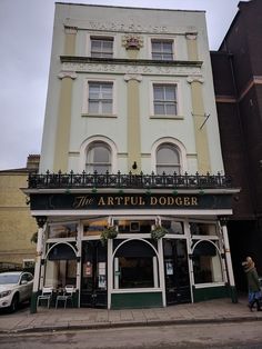 the artful dodger is located in an old building