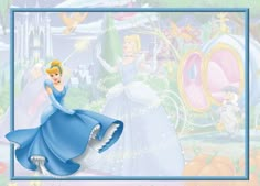 an image of a princess in blue dress