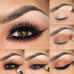 Make Eyes Pop, Eye Makeup Steps, Makeup Step By Step, Makeup For Beginners, Eye Make, Smokey Eye Makeup