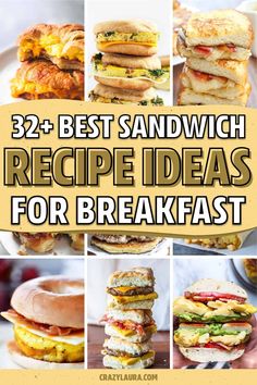 the best sandwich recipe ideas for breakfast