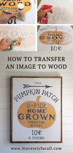 how to transfer an image to wood with pumpkin patch stencils from the stencil studio