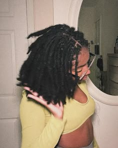 #locstyles #loccommunity #brownskingirl #fyp Feminine Locs, Braid Locs, Loc Hair Styles, Hairstyles For African American Women, Locs Protective Styles, Traditional Locs, Black Women Natural Hairstyles, Women Natural Hairstyles