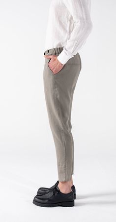 Cholp-No. #703- Signature Collection
Mens Dark Olive Green 100 Linen Pants Tapered Relaxed Fit. Set sail for new adventures with Signature Collection - Cholp Tapered Leg Pants For Summer, Fitted Tapered Bottoms With Welt Pockets, Spring Tapered Pants With Belt Loops, Linen Bottoms With Belt Loops, Business Casual Linen Chinos With Tapered Leg, Linen Chinos With Tapered Leg For Business Casual, Business Casual Tapered Bottoms With Relaxed Fit, Linen Tapered Leg Pants For Business Casual, Business Casual Bottoms With Relaxed Tapered Fit