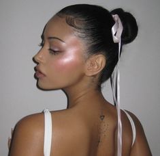 Cindy Kimberly, Ribbon Hairstyle, Glowy Makeup, Pink Makeup, Miss Dior, Makati, Mode Inspo, Girls Makeup