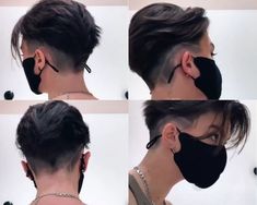 LaBro. Easy Trendy Hairstyles, Women Undercut, Undercut Long Hair, Androgynous Hair, Tomboy Hairstyles, Short Hair Tomboy, Hair Undercut, Pixie Haircut For Thick Hair, Hair Inspiration Short