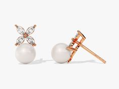 Elevate your style with our pearl with diamond flower studs. Each earring features a radiant diamond flower perched on a lustrous pearl, blending sophistication with whimsy. Available in 14k or 18k gold, customizable as gold, white gold, or rose gold, these earrings exude timeless charm and effortless grace. Perfect for any occasion, they add a touch of glamour to every ensemble, capturing the essence of beauty and elegance. FEATURES• Made to Order• Gold Kt: 14k Solid Gold, 18k Solid Gold• Gold Yellow Engagement Rings, Signet Ring Men, Diamond Gift, Moissanite Wedding Rings, Radiant Diamond, Gold Stud Earrings, Yellow Gold Engagement Rings, Wedding Ring Designs, Birthstone Earring