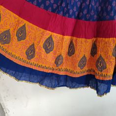 More Skirts in our shop https://www.etsy.com/shop/neelcreations/?section_id=15985636 Wear it with Pink, yellow or blue blouse and accessories to make it perfect occasional outfit. Traditional Ethnic Skirts from India. Beautiful print Skirt. It is long skirt and has elastic waist for perfect fit. Beautiful to wear. Waist: Stretchable from 24 inches to 40 inches. Length: 41 inches NOTE : There might be slight color variation due to different color settings. Ethnic Skirts, Skirt Lehenga, Suits For Women Indian, Outfit Traditional, Women Circle, Georgette Skirt, Indian Skirt, Printed Long Skirt, Lehenga Style