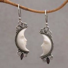 Moon Face Earrings, Tiffany Bracelet Silver, Edgy Jewelry, Going Shopping, Indie Jewelry, Unusual Earrings, Face Earrings, Dope Jewelry, Funky Jewelry