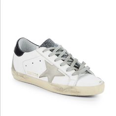 Host Pick Golden Goose Swarovski Crystal Low-Top Sneakers Worn Less Than 5 Times Shoes Golden Goose, Goose Shoes, Golden Goose Shoes, Christmas Gifts For Mom, Golden Goose, Womens Shoes Sneakers, Swarovski Crystal, Low Top, Top Sneakers