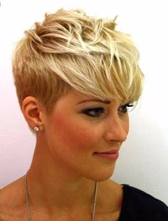 Messy Pixie Haircut, Short Blonde Pixie, Pixie Cut With Bangs, Shorter Hair, Hair Styles 2014, Blonde Pixie Cuts, Sassy Hair, Helen Mirren