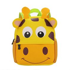 Description Funny Animal Backpacks for Boys & Girls Our Kids Backpack Collection has been designed with the unique characteristics of children in mind.These attractive backpacks delight children who like clean and simple designs. They come in a large variety of designs and colors that will satisfy any child. High-quality materials are used to further enhance the backpacks’ visual appeal. The Backpacks also incorporate key design features that benefit children: foam back-padding, and adjustable a Nursery Bag, Animal Backpacks, Kindergarten Backpack, Toddler School, Cartoon Backpack, Cartoon Bag, Plush Backpack, Childrens Backpacks, Boys Backpacks