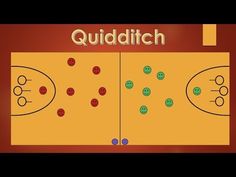 an image of a game with the words quidditch