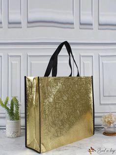 BirdinBag - Laser Non-Woven Laminated Shopping Bag with Aluminum Plated Film ÃÂ¢ÃÂÃÂ Portable Tote Bag Punk Bag, Dunhuang, Stylish Tote Bag, Non Woven Bags, Travel Storage Bag, Canvas Gift, Travel Storage, Eco Bag, Reusable Shopping Bags