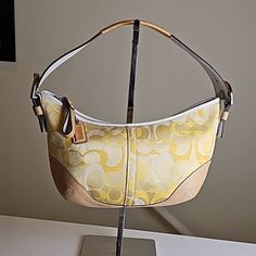 Reposhing This Item I Purchased From @Keyma623. Gorgeous Bag! But To Small, Never Used. Re-Poshing Price Is Firm Questions? Leave A Comment Below! Yellow Coach Shoulder Bag, Yellow Coach Shoulder Bag With Gold-tone Hardware, Coach Yellow Shoulder Bag With Gold-tone Hardware, Yellow Coach Satchel Shoulder Bag, Coach Yellow Satchel Shoulder Bag, Yellow Coach Bag With Gold-tone Hardware, Coach Yellow Bag With Gold-tone Hardware, Yellow Coach Bag For Daily Use, Chic Yellow Coach Shoulder Bag