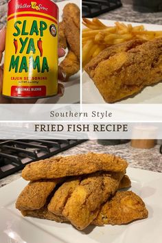 Photo of fried fish and seasoning Fish Fry Menu, Beer Battered Fish Recipes, Crispy Fried Fish, Filet Recipes, Fried Fish Recipe, Fish Filet, Fish Breading