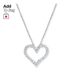 in stock Classic Open Heart Diamond Necklace For Wedding, Classic Single Cut Diamond Necklace For Valentine's Day, Formal Valentine's Day Diamond Necklace With Prong Setting, Valentine's Day White Gold Diamond Necklace With Prong Setting, Classic Brilliant Cut Diamond Necklace For Valentine's Day, Heart Cut Diamond Necklace With Pave Setting For Wedding, Classic Diamond White Diamond Necklace For Valentine's Day, Wedding Heart Cut Diamond Necklace With Pave Setting, Heart Cut Pave Diamond Wedding Necklace