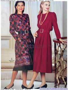 1992 Sears Fall Winter Catalog, Page 108 - Christmas Catalogs & Holiday Wishbooks 90s Chic, Fashion Through The Decades, Feminist Fashion, Executive Woman, Steel Magnolias, 90's Fashion