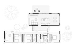 the floor plan for an apartment with three rooms