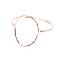 Minimalist Oval Sterling Silver Stackable Rings, Minimalist Oval Stackable Rings For Everyday, Oval Dainty Rings With Simple Design, Dainty Oval Rings With Simple Design, Minimalist Oval Rose Gold Ring, Minimalist Rose Gold Oval Ring, Classic Oval Adjustable Midi Rings, Everyday Simple Oval Rings, Minimalist Oval Jewelry With Simple Design