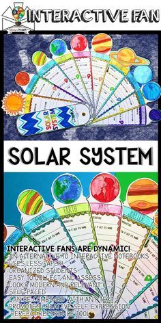 an interactive solar system for kids to learn how to use the sun and planets in science