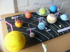 the solar system is made out of clay