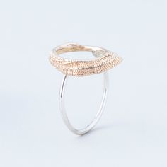 14k Yellow Gold Ring Also available in Sterling Silver and in a combination of 14k Yellow Gold with a Sterling Silver Band Stock Size 6.5 Width 29mm, Height 19mm This ring is available in gold through Alloy Gallery https://www.alloygallery.com/ or can be made to order through me! Handmade 14k Rose Gold Rings, Handmade Rose Gold 14k Rings, Polished Finish Rose Gold Sterling Silver Rings, Polished Rose Gold Sterling Silver Rings, Rose Gold Sterling Silver Rings With Polished Finish, Modern Rose Gold Sterling Silver Ring, Silver 14k Gold Halo Ring, Unique Rings With Polished Round Band, Unique Rings With Polished Finish And Round Band