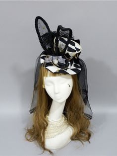 Attention: This price includes a hat only, others are not included. Hands Of Time, Vintage Headpiece, Gothic Vintage, Ear Hats, Bunny Ears, Bunny Ear, Top Hat, Hair Band, Headpiece