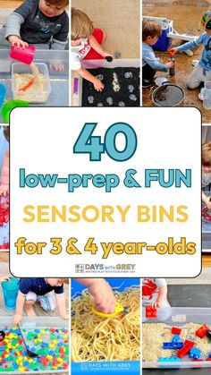 Sensory activities for kids are an amazing way for young children to learn and explore! And this list of the BEST sensory play activities for kids is the perfect go-to list. I’ve included the best sensory play fillers, simple sensory activity ideas, messy sensory play activities, and fun ways to cool off with water and ice sensory play. Learn why sensory bins are beneficial for kids and how to get started! Sensory Fillers, Sensory Tubs, Colored Rice, Sensory Boxes