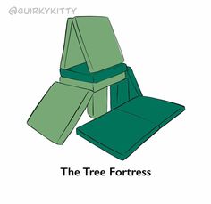 the tree fortresss are designed to look like chairs