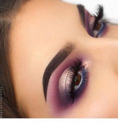 Mauve Smokey Eye, Eyeshadow Art, Festival Eye Makeup, Makeup Eye Looks, Christmas Makeup, Eye Makeup Art, Eye Makeup Tips, Makeup Designs, Smokey Eye Makeup