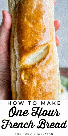 how to make one hour french bread the food charlatan is delicious and easy