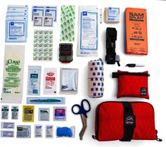 You don't have to be a trail sawyer to appreciate this trauma kit. The Sawyer first aid kit from Cascade First Aid includes the essentials for general first aid plus an expanded set of trauma tools. 72 Hour Emergency Kit, Edc Bag, Safety And First Aid, Dark Home, Emergency Kit, Aid Kit, First Aid Kit, Camping And Hiking, Rei Co-op