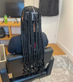 Jumbo Box Braids Styles, Ghana Weaving, Quick Braids, Coi Leray, Big Box Braids, Big Braids, Jumbo Box Braids