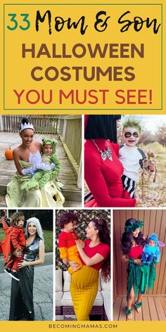 halloween costumes you must see for mom and son