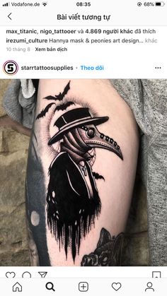 a person with a bird tattoo on their leg and the caption says, i am not