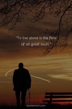 Loneliness Quotes Living Alone, Stock Photos