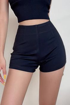 Item Type: Shorts Material: Polyester Length: Shorts Closure Type: Zipper Color: Black, White Size: S,M,L Size(cm) Pants Length Waist Hip S 29 60-64 80 M 30 64-68 84 L 31 68-72 88 Chic High Waist Biker Shorts With Built-in, Chic High Waist Biker Shorts, Trendy Fitted Bottoms With Short Inseam, Stretch High Waist Shorts For Night Out, High Waist Fitted Pants With Built-in Shorts, Stretch High-waist Shorts For Night Out, High Rise Bottoms With Built-in Shorts For Night Out, Fitted High-waist Pants With Built-in Shorts, Fitted Short Leg Pants For Night Out