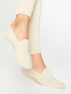 Women's Cashmere Slipper Socks, Beige Comfortable Beige Loafers For Fall, Comfortable Beige Loafers With Rubber Sole, Comfortable Beige Loafers With Leather Sole, Beige Slip-ons With Rubber Sole For Fall, Classic Beige Slippers With Round Toe, Classic Beige Round Toe Slippers, Comfortable Slippers With Almond Toe And Leather Sole, Classic Round Toe Slippers For Fall, Lori Dress