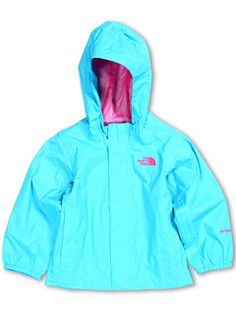 The North Face Kids Girls' Tailout Rain Jacket North Face Kids, Girl Closet, Zambia, Turquoise Blue, Puma Jacket, North Face, Rain Jacket, The North Face, Kids Outfits