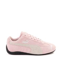 Womens PUMA Speedcat OG Athletic Shoe - Pink / White Pink Puma Sneakers, Puma Speedcat, Cobra Golf, Womens Puma, Puma Cat, Athletic Shoe, Sports Brands, Cat Clothes, Shoe Size Chart