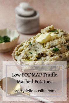 low fodmap truffle mashed potatoes