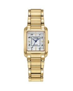 Citizen Classic Bianca Watch, 29.4mm x 21.5mm Citizen Watch, Watches Women, Womens Watches Luxury, I Love Jewelry, Old Money, Gold Watch, Womens Watches, Jewelry Accessories, Pick Up