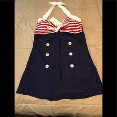 Classic Cool One Piece Bathing Suit Brand: Ekouaer Size: Xl Color: Red White Blue Material: Polyester Spandex New From Smoke Free Home American Swimsuit, Floral Tankini, Plunge Swimsuit, Black Bathing Suits, Swimming Bathing Suits, Floral One Piece Swimsuit, One Piece Bathing Suit, Blue Swimsuit, Beachwear For Women