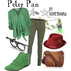 Pan Outfits, Peter Pan Outfit, Disney Dress Up, Peter Pan Disney, Disney Themed Outfits, Disney Bounds, Full Outfits, Disney Inspired Fashion, Disney Bounding