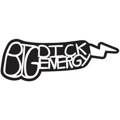 the word stick energy written in black and white ink on a white background with an arrow