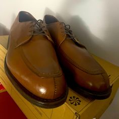 $395 - Allen Edmonds Seattle Coffee Leather Derby Size 9.5 D. Brand New Without Box, Never Worn, Never Used. Elegant Leather Derby Shoes With Plain Toe, Elegant Brown Derby Shoes With Almond Toe, Elegant Moc Toe Derby For Business Casual, Elegant Plain Toe Derby With Leather Footbed, Elegant Brown Derby With Almond Toe, Elegant Brown Almond Toe Derby Shoes, Elegant Brown Almond Toe Derby, Classic Brown Snip Toe Dress Shoes, Elegant Leather Footbed Derby For Business Casual