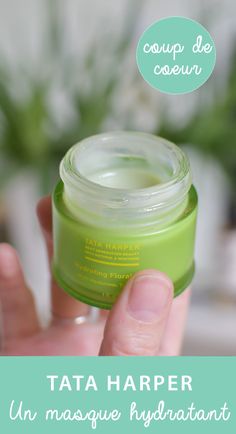 Mon avis sur le masque floral super hydratant de Tata Harper (Beauté naturelle) Nontoxic Beauty, Green Cosmetics, Nature Friendly, Sustainable Packaging, Coconut Oil Jar, Birds