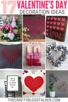 These 17 handmade Valentine decor ideas are just what you need to give your space that warm, heartfelt feel for Valentine’s Day. From charming wall hangings to handmade gift ideas that show you care, each DIY project is all about adding love to your decor without breaking the bank. Perfect for anyone who loves festive handmade touches or is on the hunt for creative gift ideas. Embrace the season of love with these easy, delightful crafts. Ready to get inspired? Click to see all the ideas! Earrings Handmade Tutorial, Valentine Party Game, Valentine's Day Crafts, Valentine's Decor, Easy Handmade Gifts, Valentines Sign, Handmade Valentine, Craft Tutorial